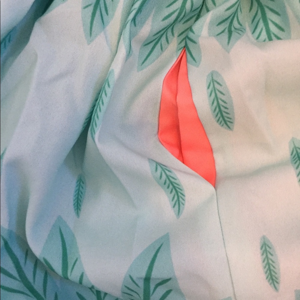 Pink Flamingos Circle Skirt by the Oblong Box Shop - Picture 6 of 8